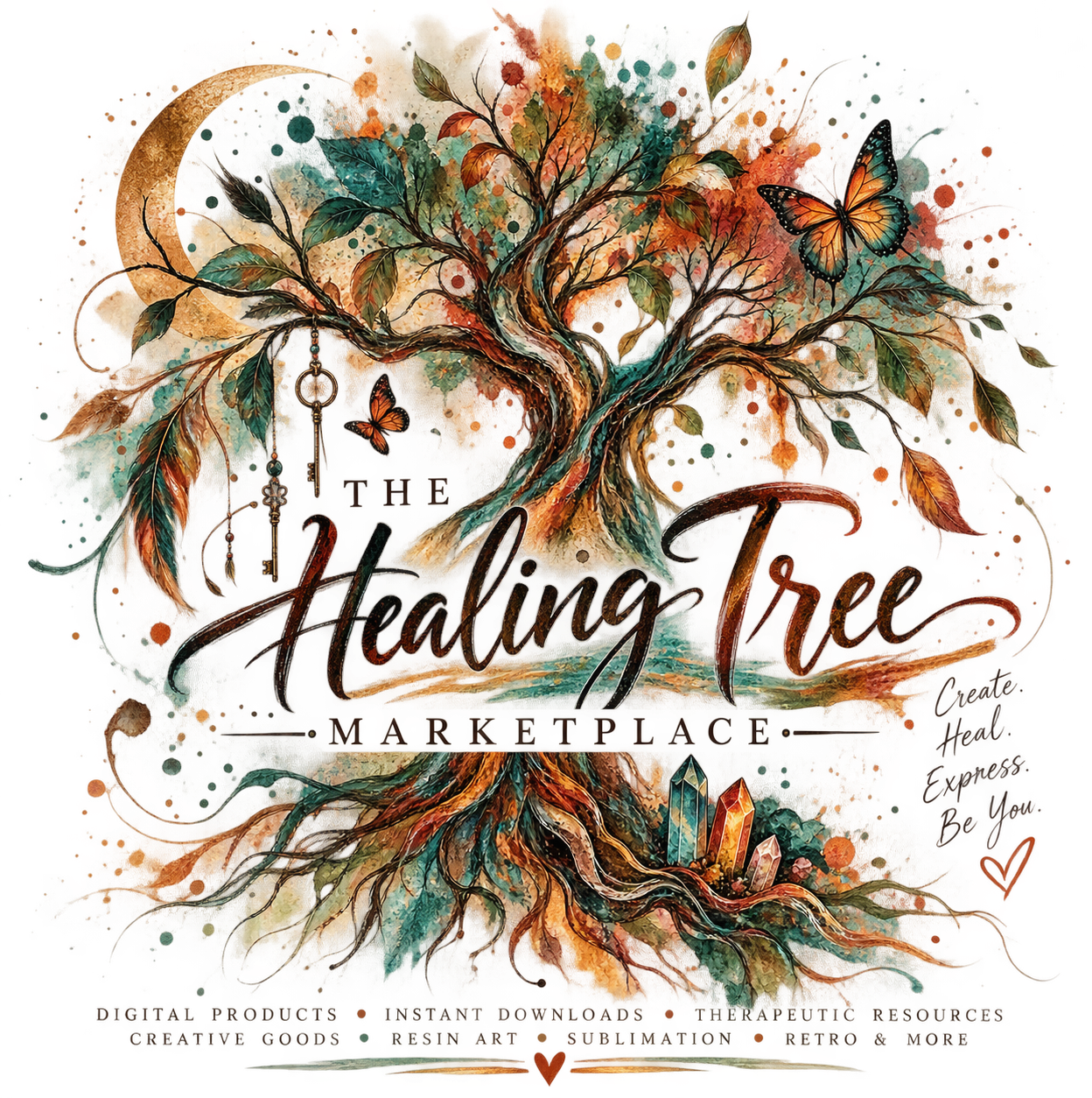 The Healing Tree Marketplace — Create. Heal. Express. Be You.